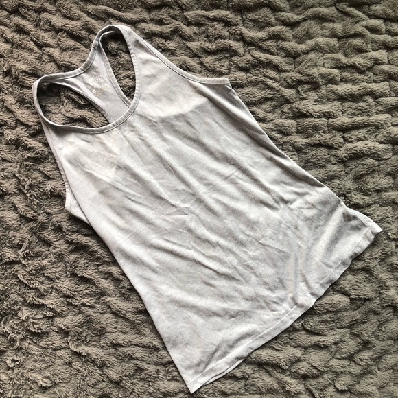 Nike Dri-Fit Light Grey Racerback Workout Tank - Picture 5 of 5